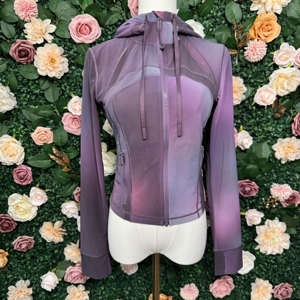 lululemon Define Cropped Hooded Jacket Mesh NWT